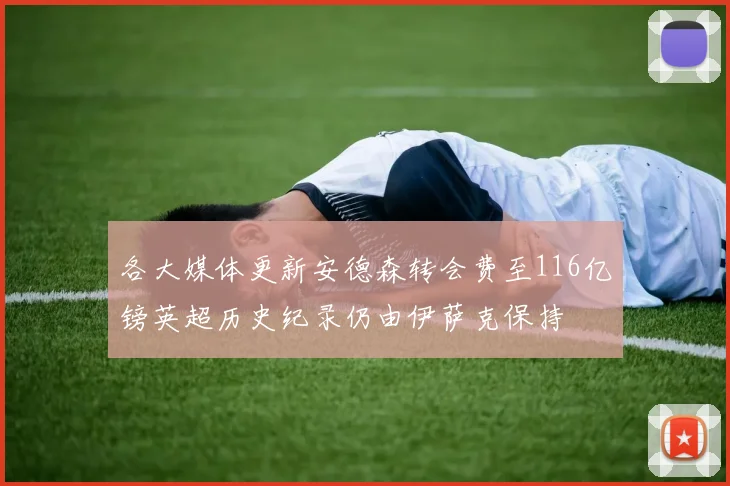 各大媒体更新安德森转会费至116亿镑英超历史纪录仍由伊萨克保持